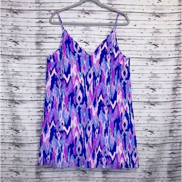 Lilly Pulitzer Lela Silk Dress One Too Many - Picture 4 of 12